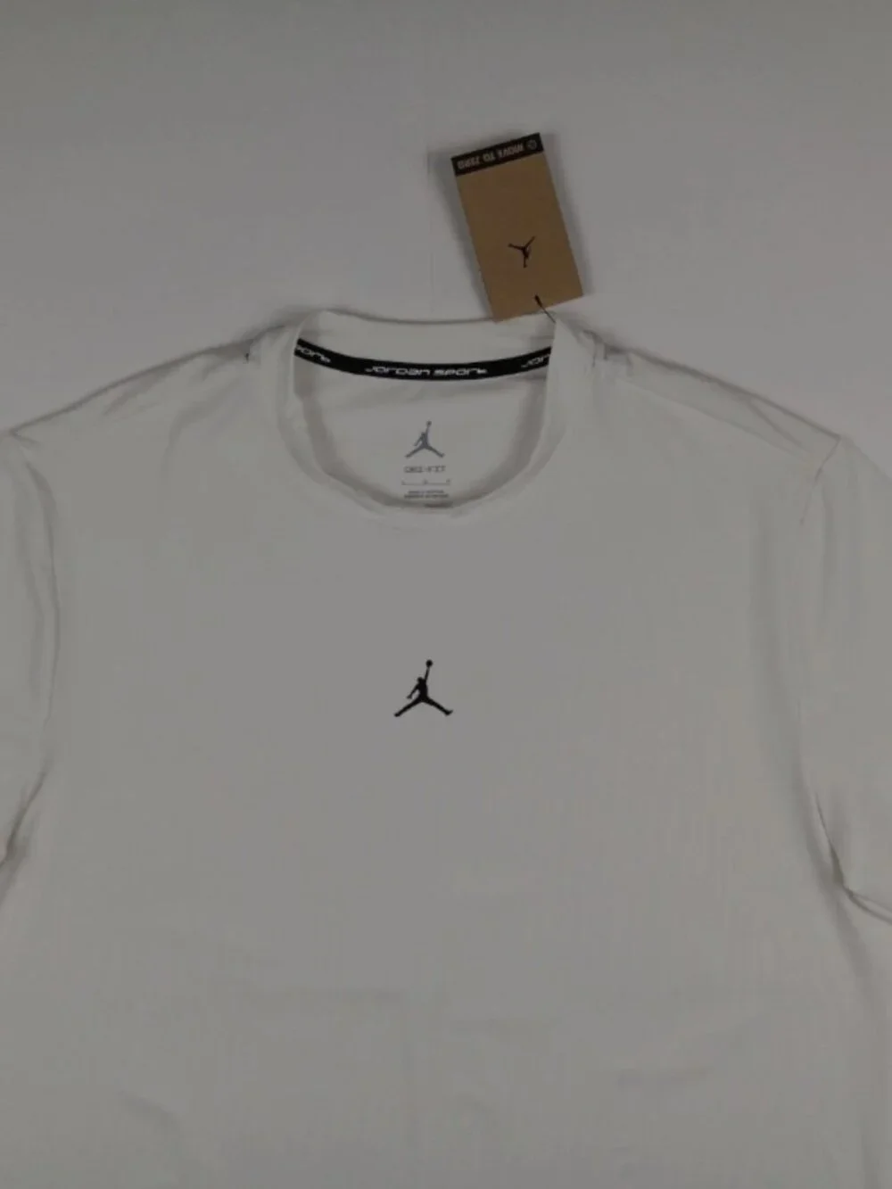Nike Jordan Sport Essentials Men's Dri-FIT Short-Sleeve Top White Size XXL
